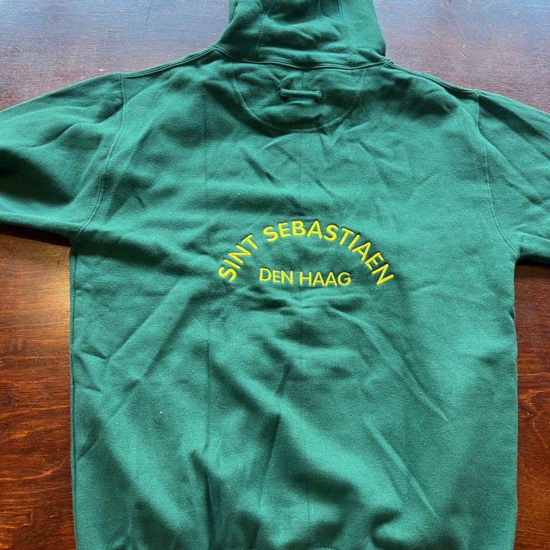 Club hoodie geborduurd